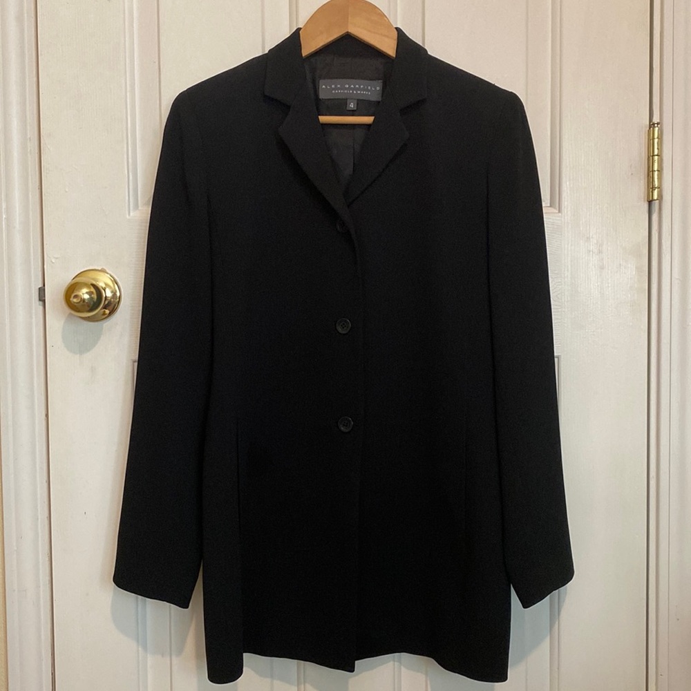 Alex Garfield women’s navy blazer sz 4
